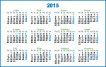 Kapesní kalendář 2015