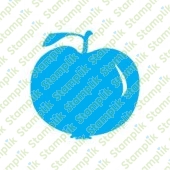 Transparentní razítko jablko